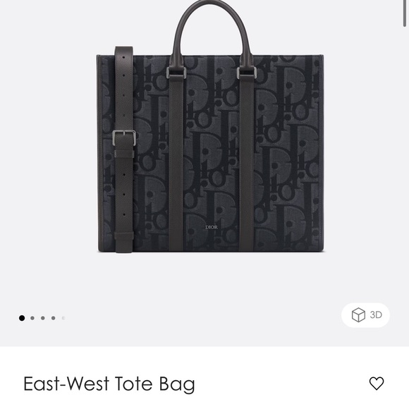MENS DIOR TOTE BAG - Picture 2 of 6